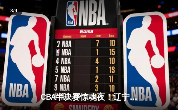 CBA半决赛惊魂夜！辽宁本钢加时逆转广东宏远 赵继伟砍35分创生涯新高 - 3